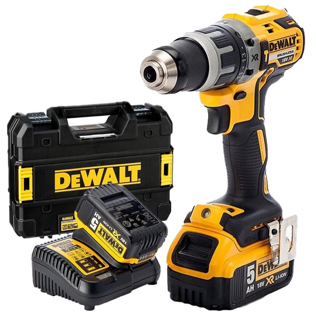 Dewalt DCD796P2 18V 5Ah Kömürsüz Darbeli Matkap