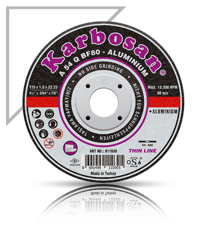 Karbosan Alüminyum Kesme Disk 230 x 3.0 x 22.23