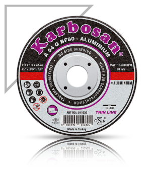 Karbosan Alüminyum Kesme Disk 230 x 3.0 x 22.23