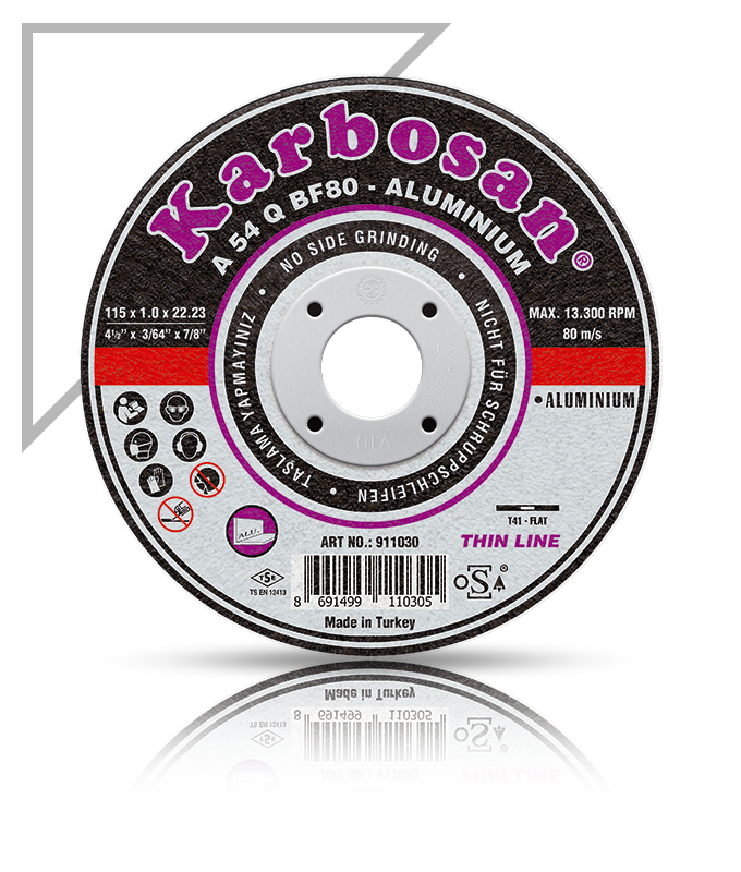Karbosan Alüminyum Kesme Disk 180 x 3.0 x 22.23
