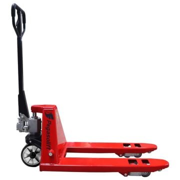 Sanica 3000kg Kapasiteli 800mm Kauçuk Tekerlekli Manuel Transpalet