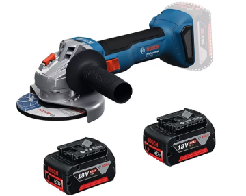 Bosch GWS 18v-8 4ah Çift Akülü Taşlama Makinesi 125mm