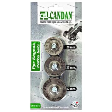 Candan Makine PPR Kaynak Makinesi Pafta Seti Mavi