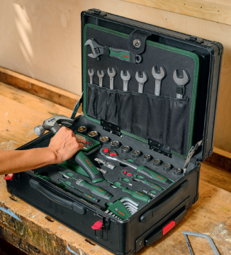 Bosch Tekerlekli Alet Çantası Seti 119 Parça - 1600A02ZB4