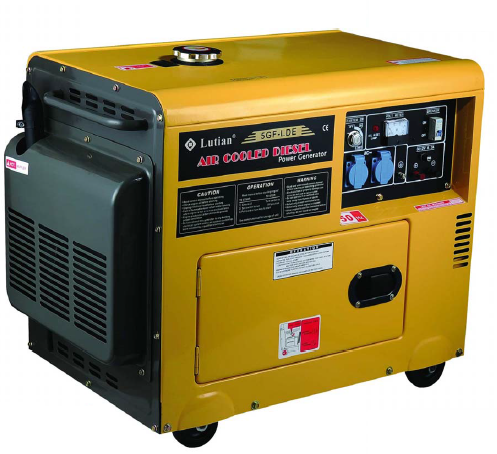 Lutian 5GF-LDE Akülü Dizel Jeneratör 220V-5kVA