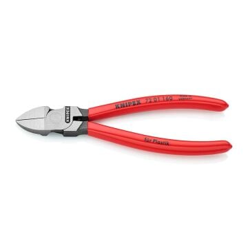 Knipex 7211160 Eğri Plastik Yan Keski