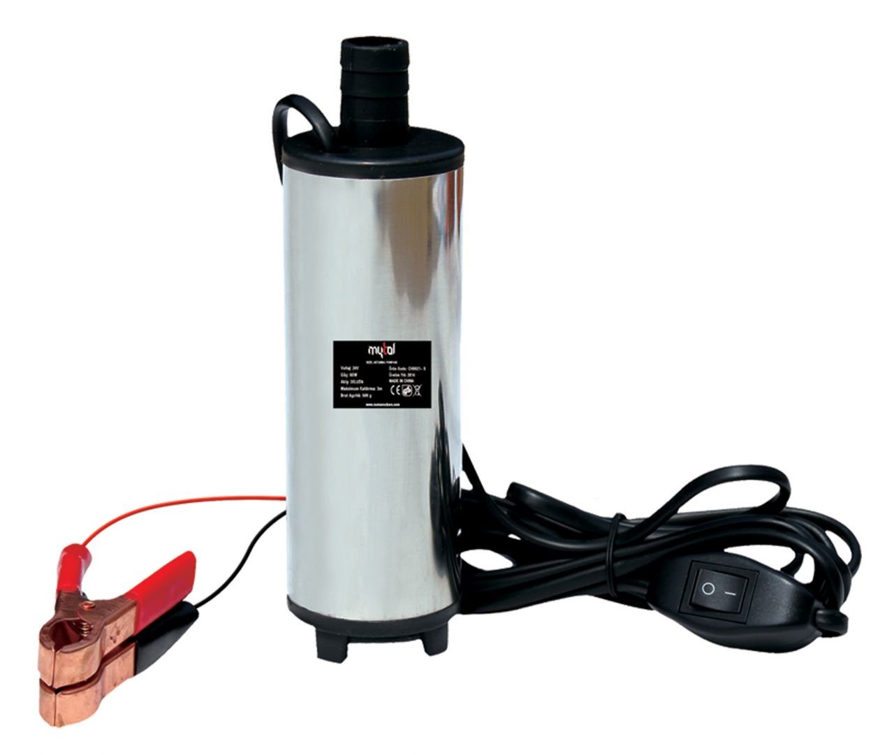 Mytol 12V Dalgıç Tipi Mazot Aktarma Pompası CH8021