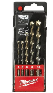 Milwaukee Beton Matkap Ucu Seti 5 Parça