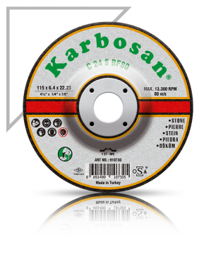 Karbosan Döküm Taşlama Diski 180 x 6.4 x 22.23