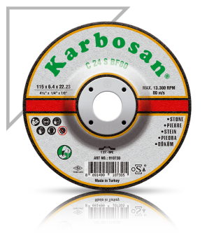 Karbosan Döküm Taşlama Diski 180 x 6.4 x 22.23