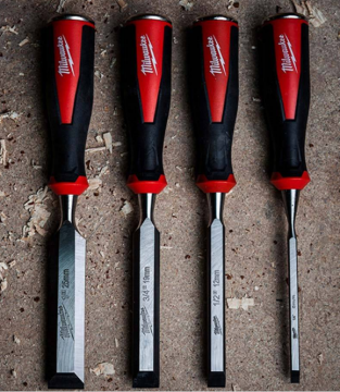 Milwaukee 4932479897 4 Parça İskarpela Seti (6-12-19-25 mm)
