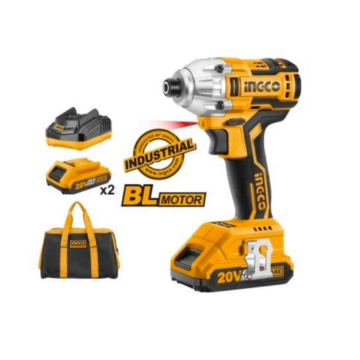 İngco CIRLI2002 Li-ion Akülü Vidalama Kömürsüz 1/4'' 20V 2.0Ah