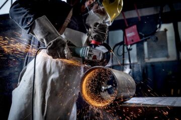 Metabo WEV 19-125 Q M-Brush Avuç Taşlama