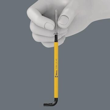 Wera 967/9 TX 9 Parça Tutma İşlevli Renkli Siyah Kaplama TORX L - Anahtar Seti