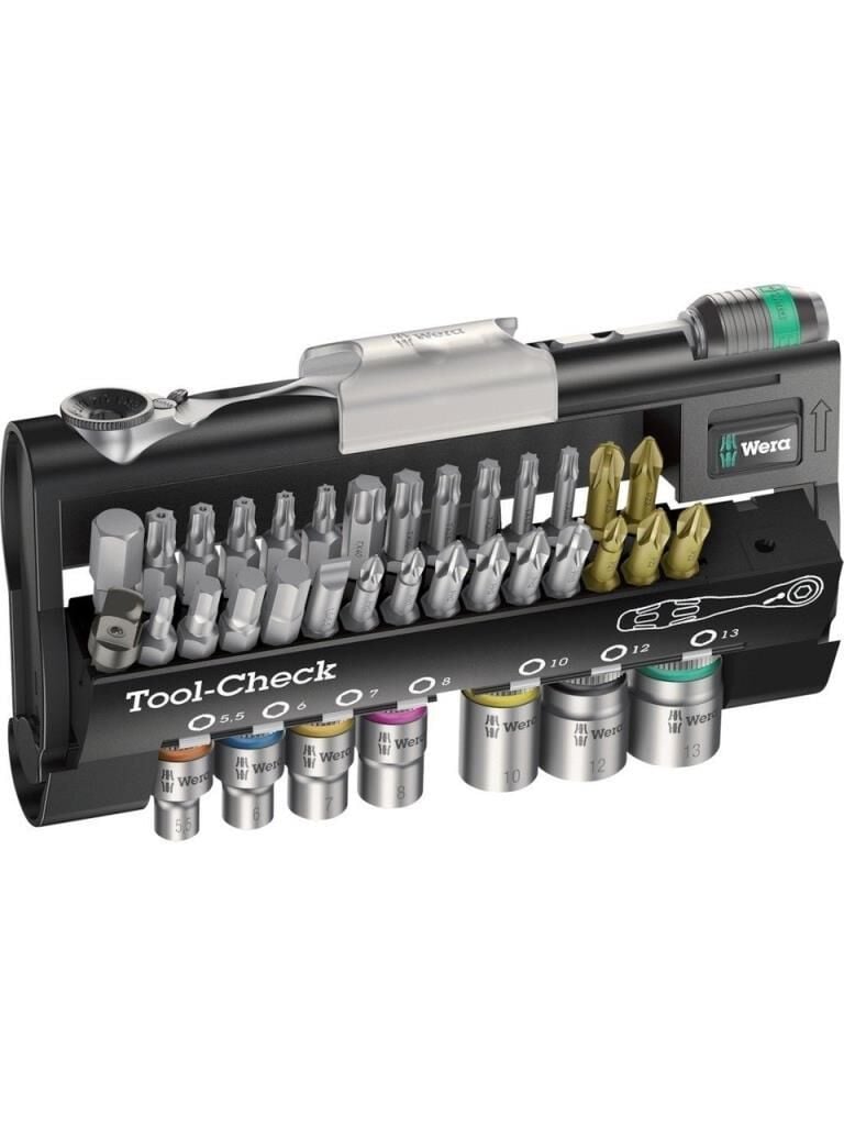 Wera Tool-Check 1 Bits Uç ve Cırcır Seti