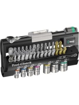 Wera Tool-Check 1 Bits Uç ve Cırcır Seti