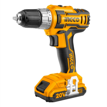 İngco CKLI2007 Li-ion Akülü 2 li Kombo Set Matkap ve Somun Sıkma 20V 2.0Ah