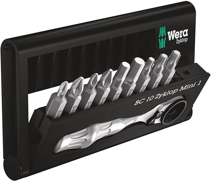 Wera Kraftform Kompakt Zyklop Mini Cırcır Bits Uç Seti