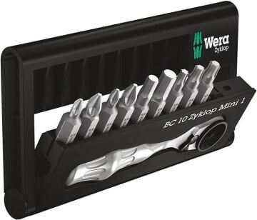 Wera Kraftform Kompakt Zyklop Mini Cırcır Bits Uç Seti
