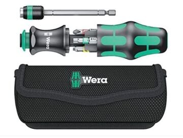 Wera Kraftform Kompakt 20 Renk Kodlu Bits Uçlar ile (Çantalı)