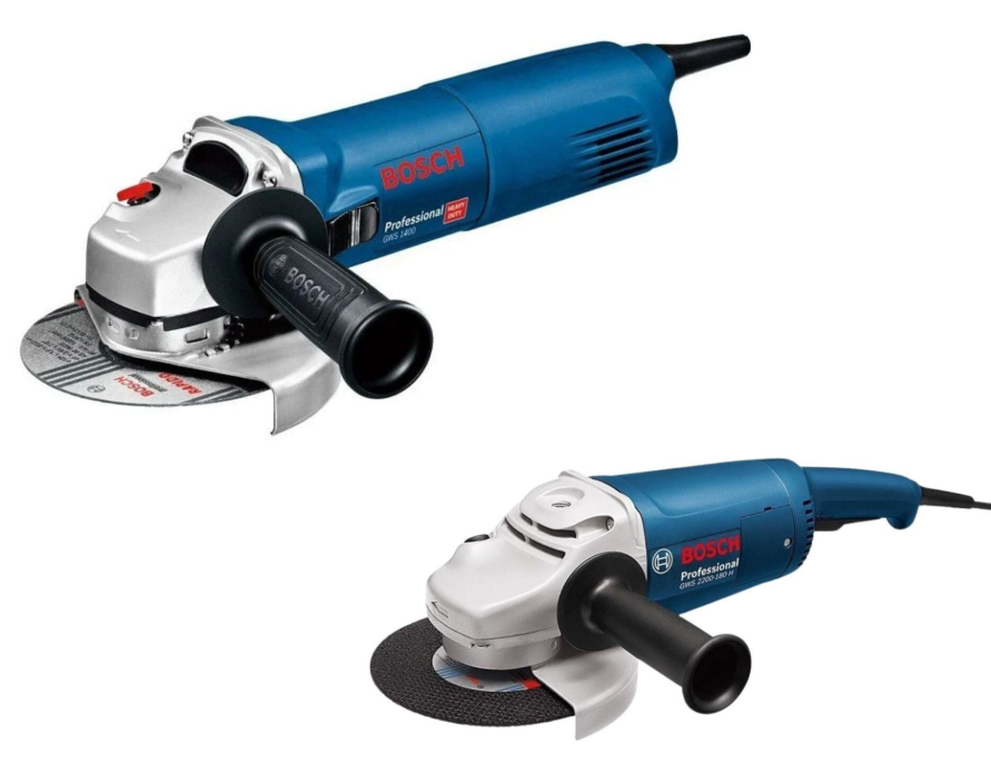 BOSCH GWS 2200-180 H + GWS 1400 Taşlama Makinesi Seti 2'li
