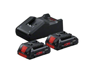 Bosch GAL 18V-40+2xProCORE 4,0Ah Akü Seti