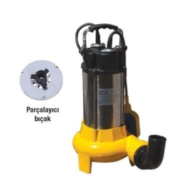 ATTLAS V1100D-F Döküm Gövdeli Atık Su Pompası