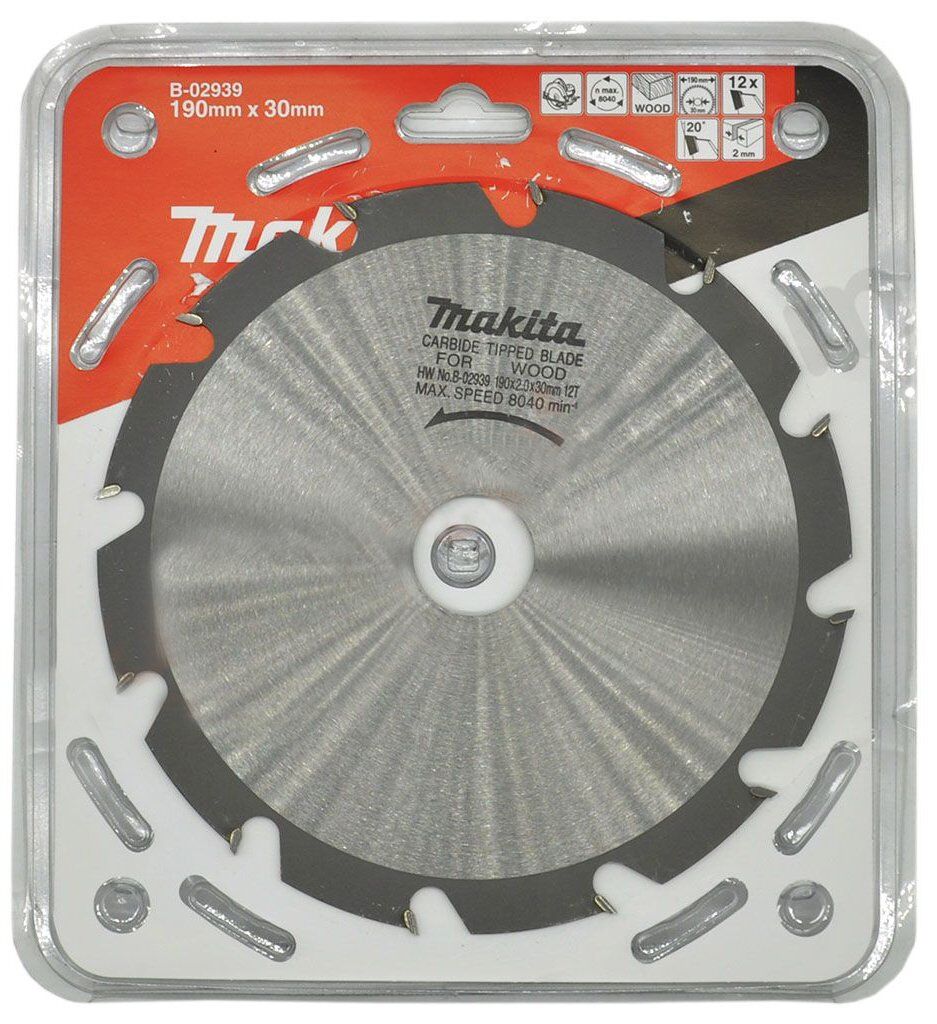 Makita B-02939 190mm 12 Diş Elmas Daire Testere