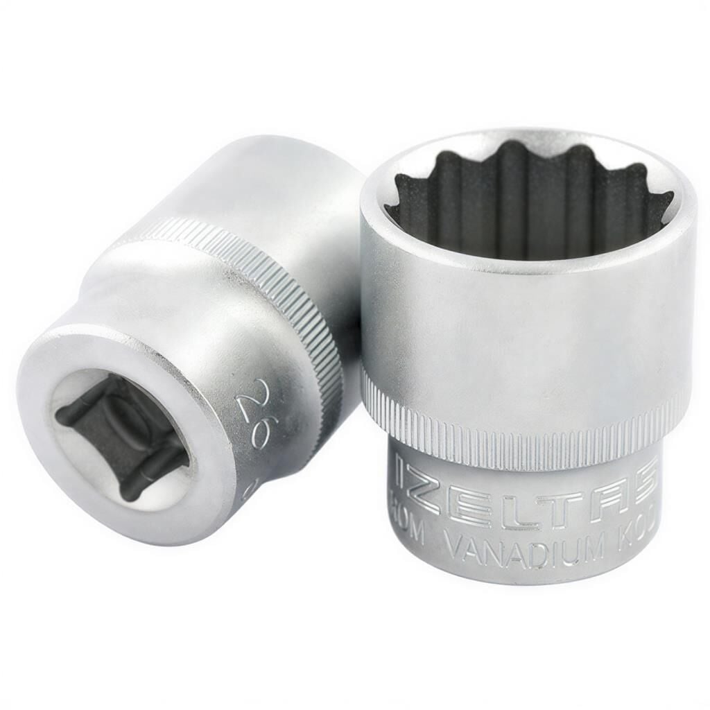 İzeltaş 1/2 On İki Köşe Lokma Anahtar 22mm