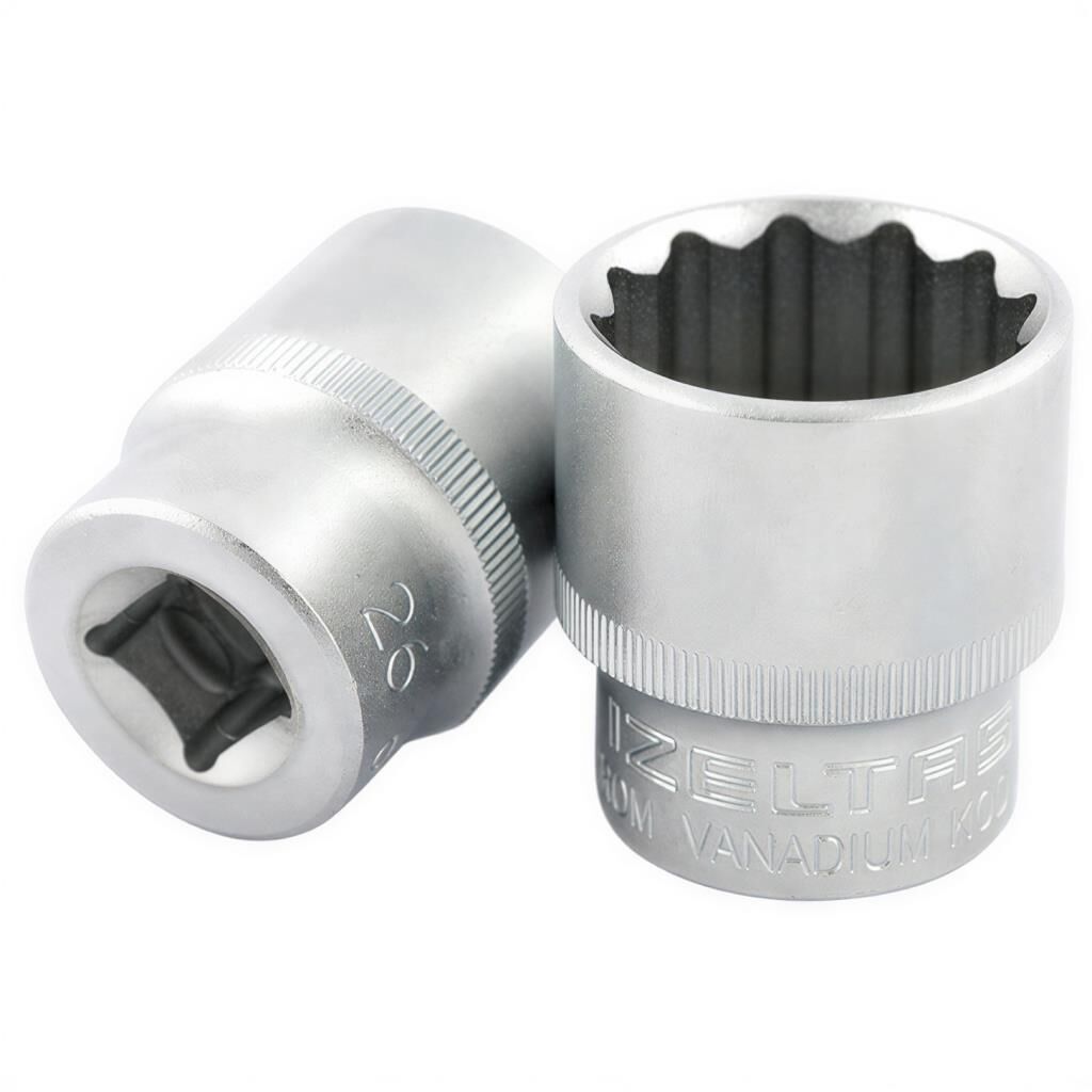 İzeltaş 1/2 On İki Köşe Lokma Anahtar 22mm