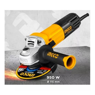 İngco AG8508E Endüstriyel Elektrikli Avuç Taşlama 115 MM 950W