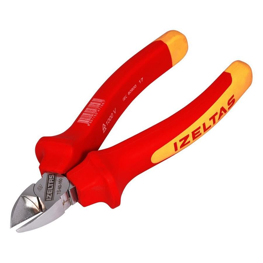 İzeltaş Elektrikçi İzoleli Yan Keski 140mm 1000v