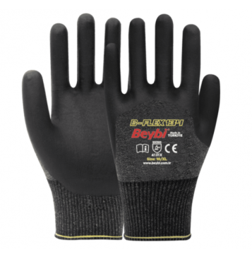 B-FLEX 134 Köpük Kaplı Nitril Eldiven 1 Koli ( 144 Adet)