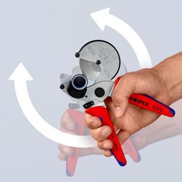 Knipex 902525 Plastik Boru Kesme Makası