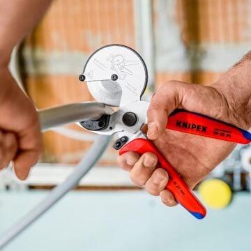 Knipex 902525 Plastik Boru Kesme Makası