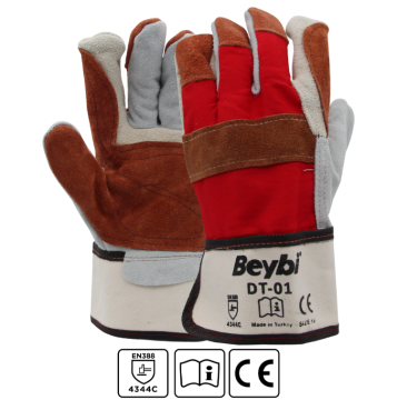 Beybi DT-01 Deri Takviyeli Eldiven 1 Koli ( 80 Adet)