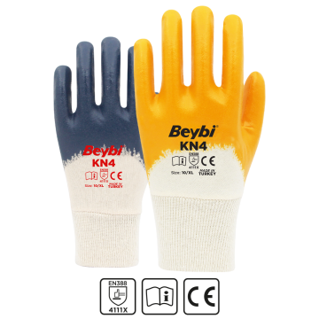 Beybi Kn4 Pamuk Astarlı Nitril Eldiven