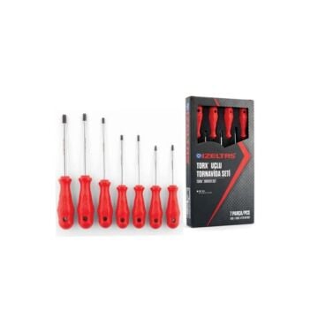 İZELTAŞ 4775008107 Torx Uçlu Tornavida Takımı 7 Parça