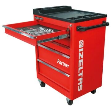 İzeltaş Partner Serisi Takım Dolabı 5 Çekmeceli - Dolu (118 Parça)