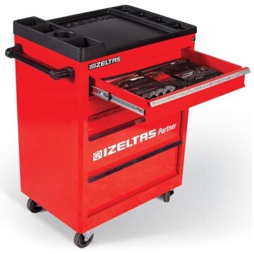 İzeltaş Partner Serisi Takım Dolabı 5 Çekmeceli - Dolu (118 Parça)