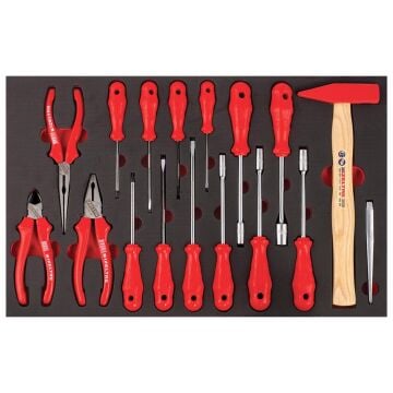 İzeltaş Partner Serisi Takım Dolabı 5 Çekmeceli - Dolu (118 Parça)