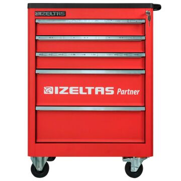 İzeltaş Partner Serisi Takım Dolabı 5 Çekmeceli - Dolu (118 Parça)