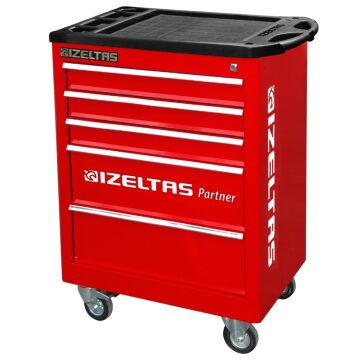 İzeltaş Partner Serisi Takım Dolabı 5 Çekmeceli - Dolu (118 Parça)