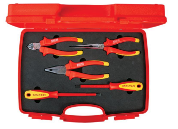 İzeltaş İzoleli Elektrikçi Seti 5 Parça 1000V