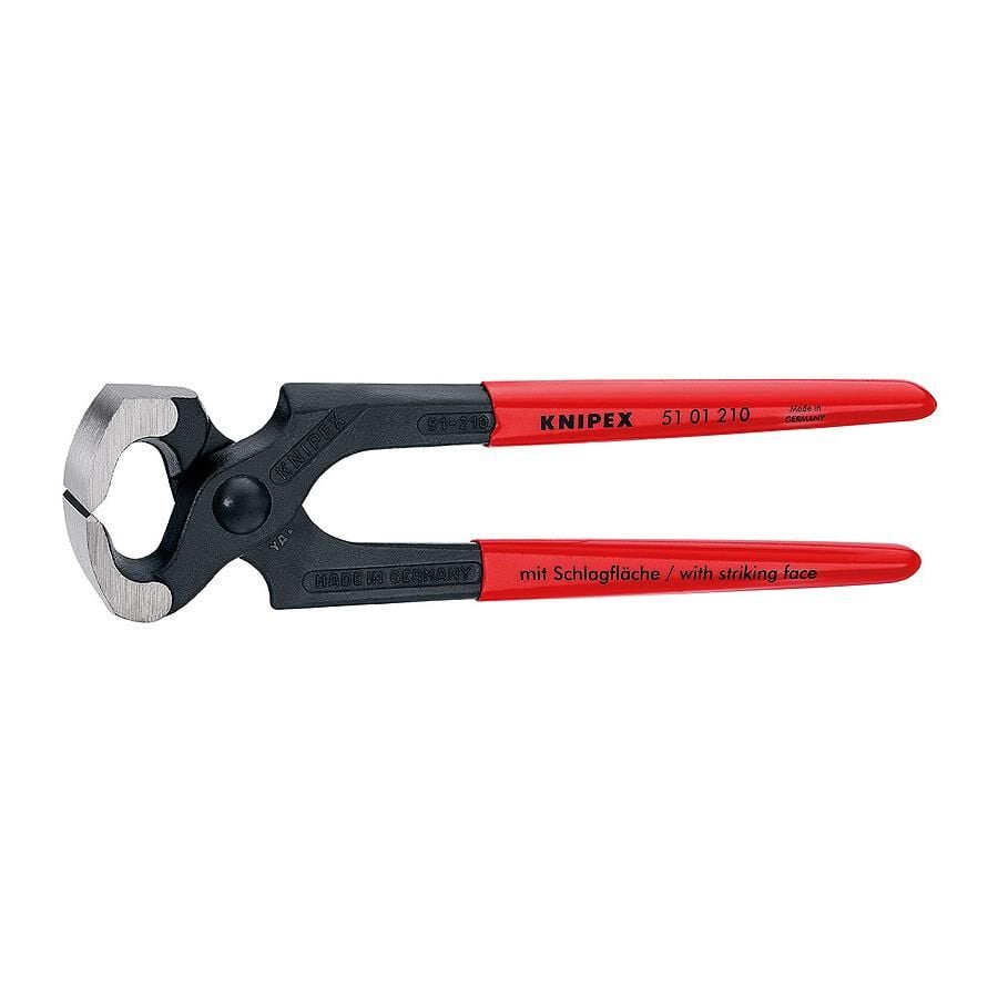 Knipex 51 01 Çekiç Özellikli Kerpeten 210 mm