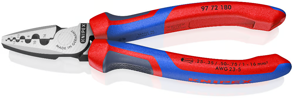 Knipex 9772180 Yüksük Sıkma Pensesi