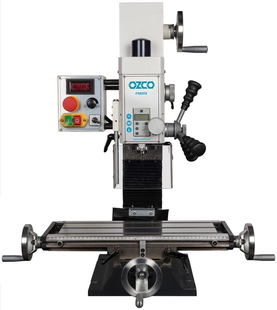 OZCO FM20V Masa Üstü Freze Tezgâhı