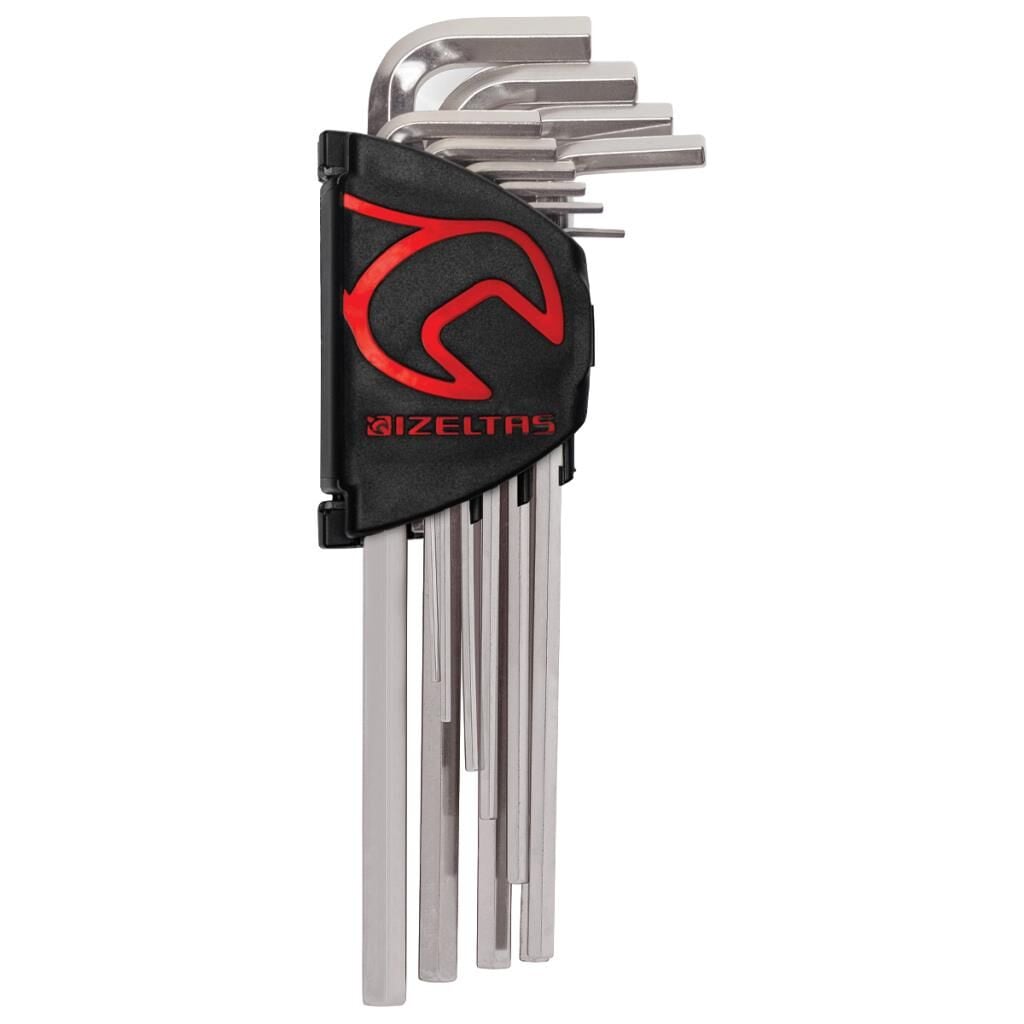 İzeltaş 4903 Allen Anahtar Takım Altı Köşe Uzun Boy 10 parça