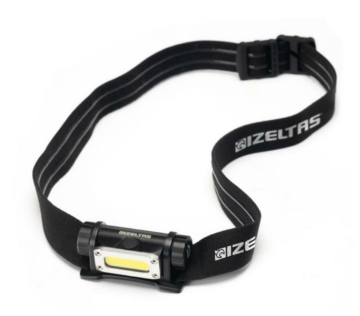 İzeltaş Cobled Kafa Feneri 450LM Alüminyum Gövde (180° Ayarlanabilir)