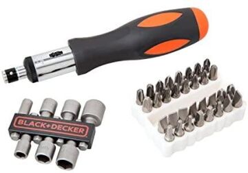 Black&Decker  A7062 Cırcırlı Tornavida ve Lokma Uç Seti